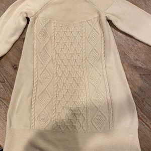 Hanna Anderson cable stitch sweater dress